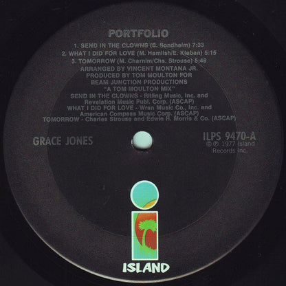 Grace Jones : Portfolio (LP, Album, P/Mixed, Ter)