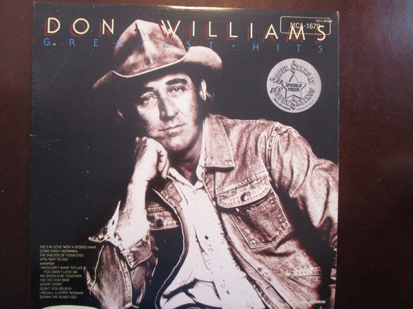 Don Williams (2) : Greatest Hits (LP, Comp, RE)