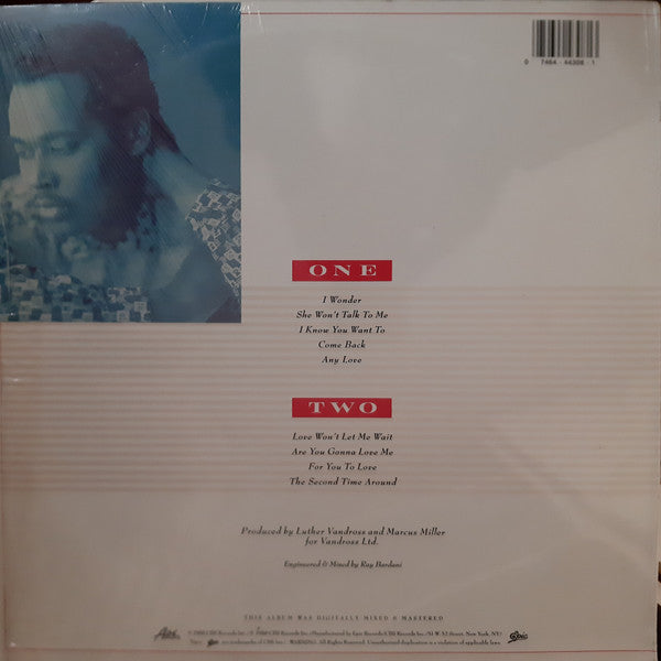 Luther Vandross : Any Love (LP, Album)