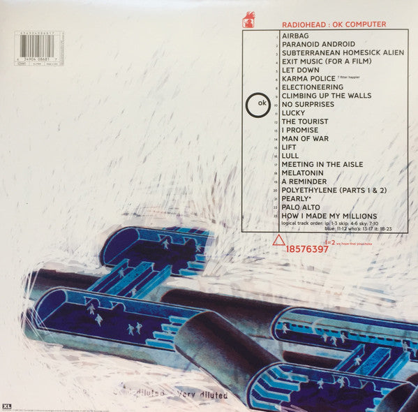 Radiohead : OK Computer OKNOTOK 1997 2017 (3xLP, Album, Ltd, RE, RM, Blu)