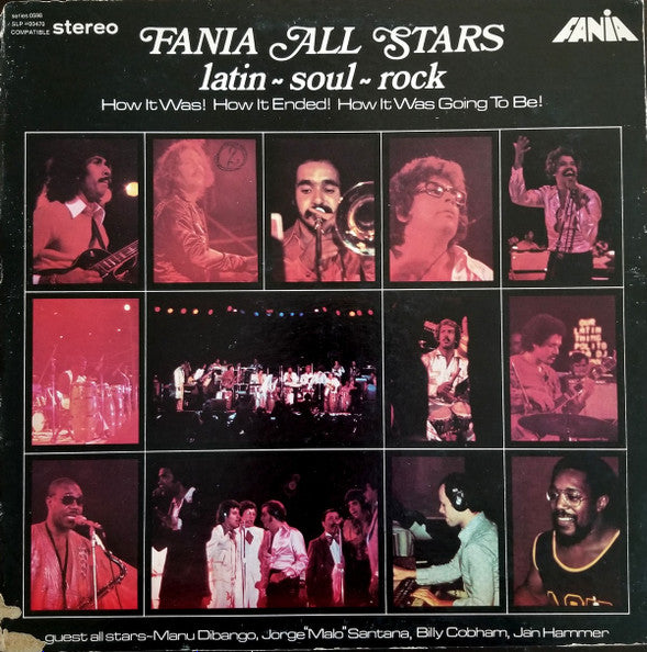 Fania All Stars : Latin-Soul-Rock (LP, Album, Gat)
