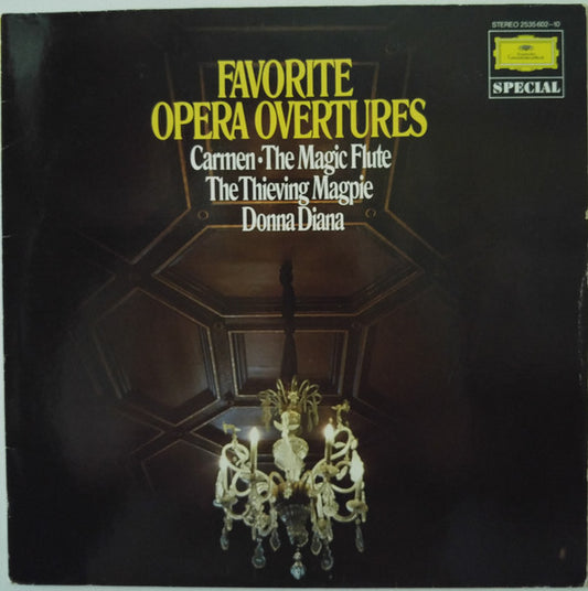 Various : Favorite Opera Overtures (LP)