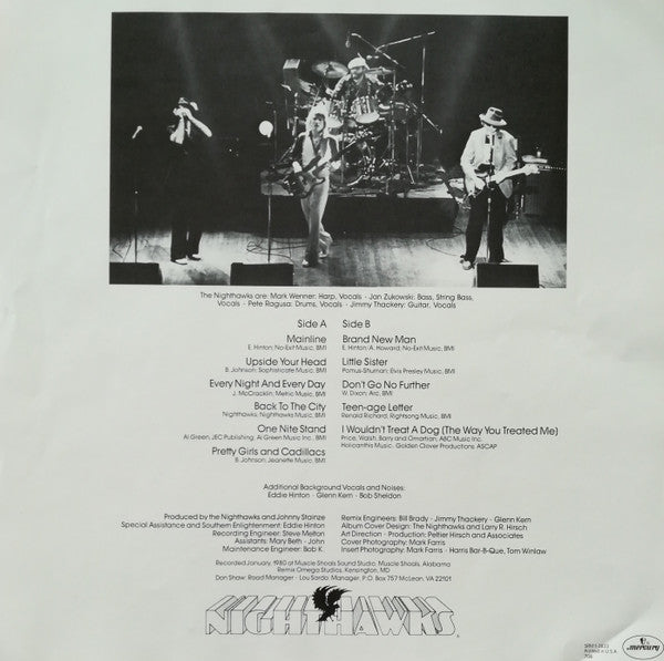 The Nighthawks (3) : The Nighthawks (LP, Album, Pre)