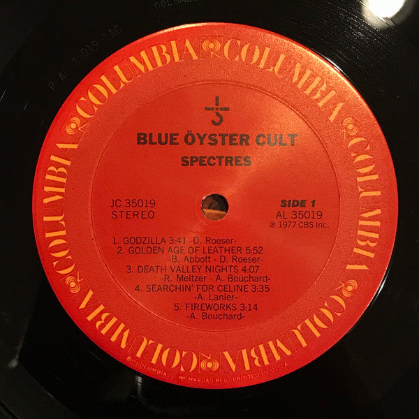 Blue Öyster Cult : Spectres (LP, Album, Pit)
