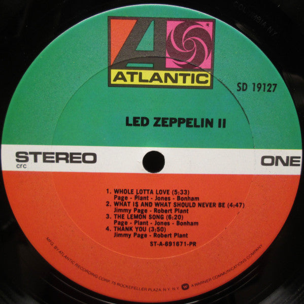 Led Zeppelin : Led Zeppelin II (LP, Album, Club, RE, Gat)