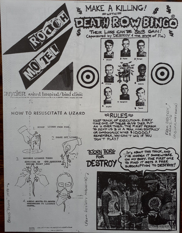 Hated Youth / Roach Motel (2) : Hated Youth / Roach Motel (LP, Album, Gra)