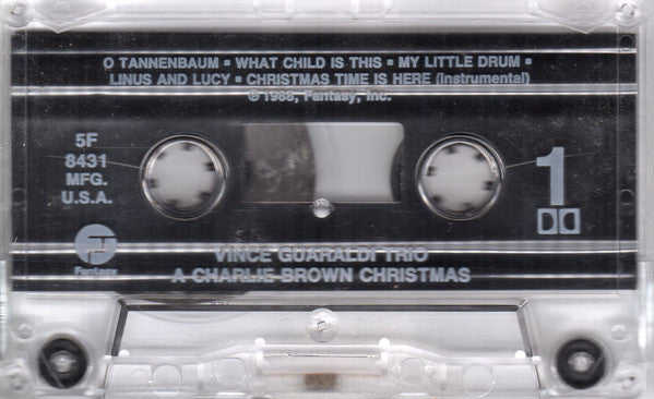 Vince Guaraldi Trio : A Charlie Brown Christmas (The Original Sound Track Recording Of The CBS Television Special) (Cass, Album, RE, Dol)