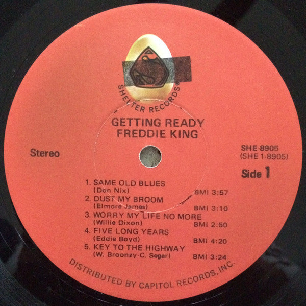 Freddie King : Getting Ready... (LP, Album)