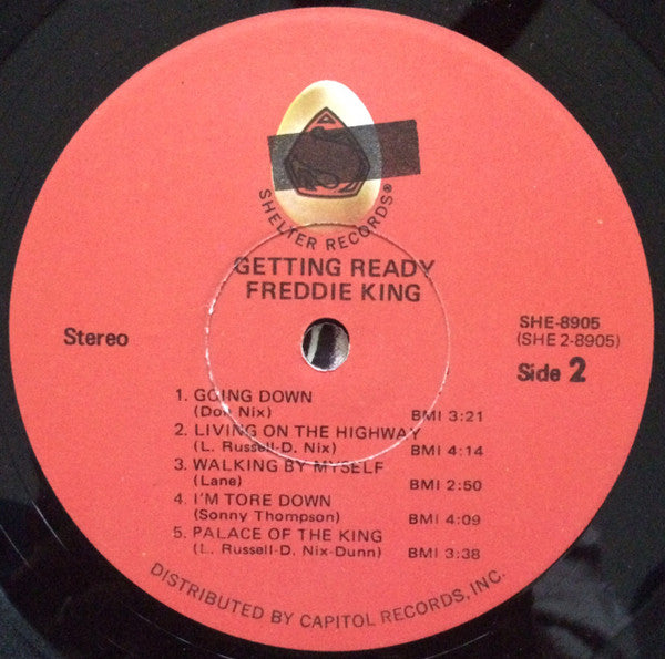Freddie King : Getting Ready... (LP, Album)