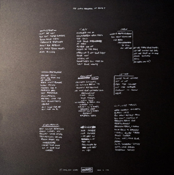 Hoover (3) : The Lurid Traversal Of Route 7 (LP, Album, RE)