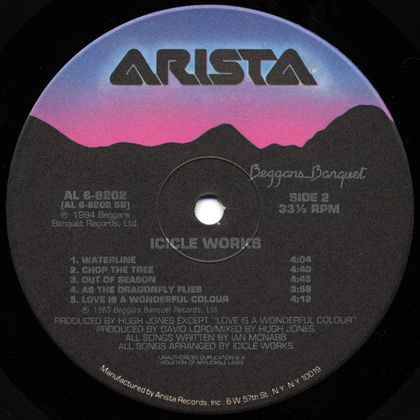 Icicle Works* : Icicle Works (LP, Album, Ind)