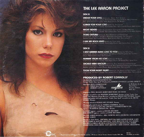 Lee Aaron : The Lee Aaron Project (LP, Album)