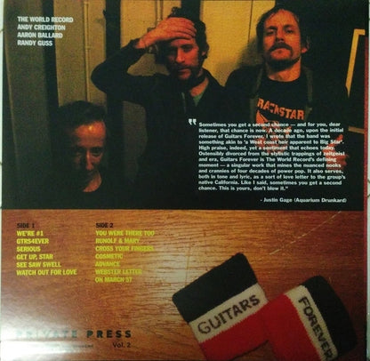 The World Record : Guitars Forever (LP, Club, Gol)