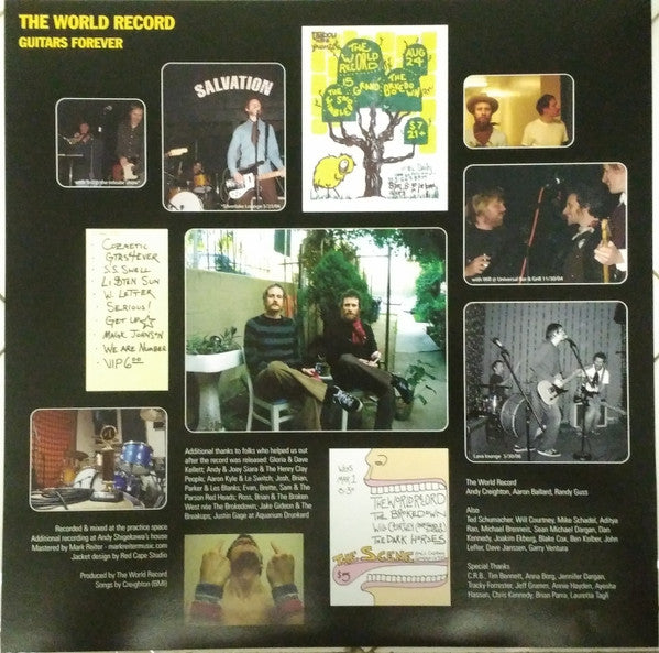 The World Record : Guitars Forever (LP, Club, Gol)