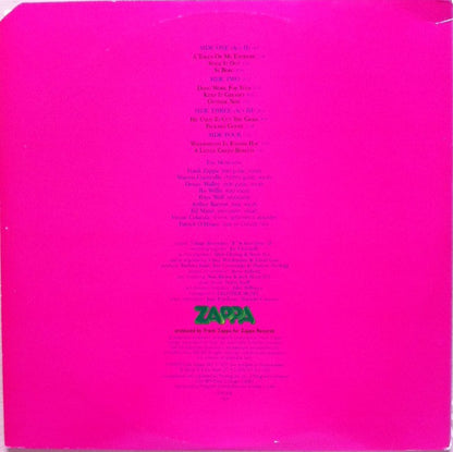 Frank Zappa : Joe's Garage Acts II & III (2xLP, Album, RE)