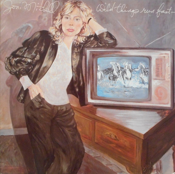 Joni Mitchell : Wild Things Run Fast (LP, Album, Club, Col)