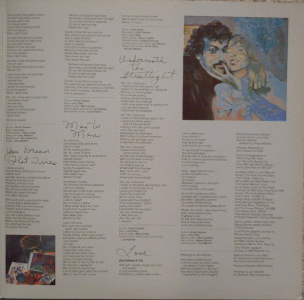 Joni Mitchell : Wild Things Run Fast (LP, Album, Club, Col)