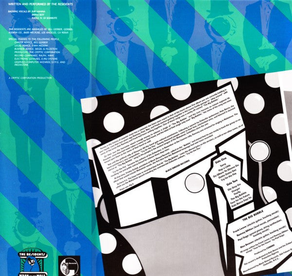 The Residents : The Big Bubble (Part Four Of The Mole Trilogy) (LP, Album)