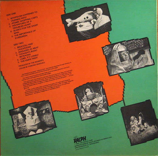 The Residents : Whatever Happened To Vileness Fats? (LP, Album, RE, RP)