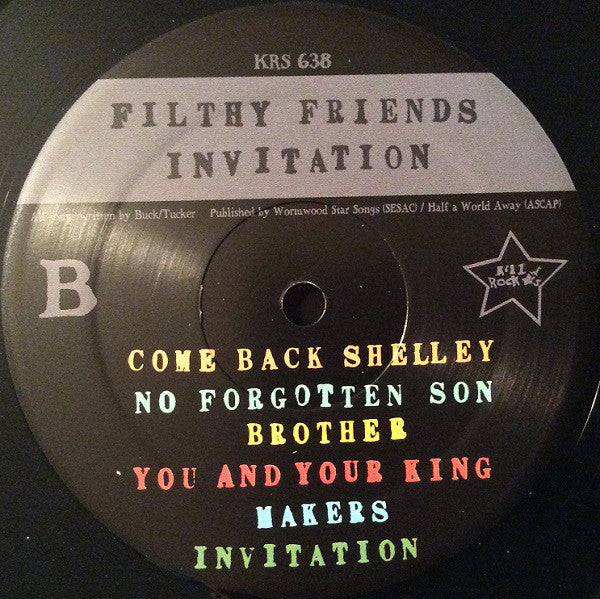 Filthy Friends : Invitation (LP, Album)