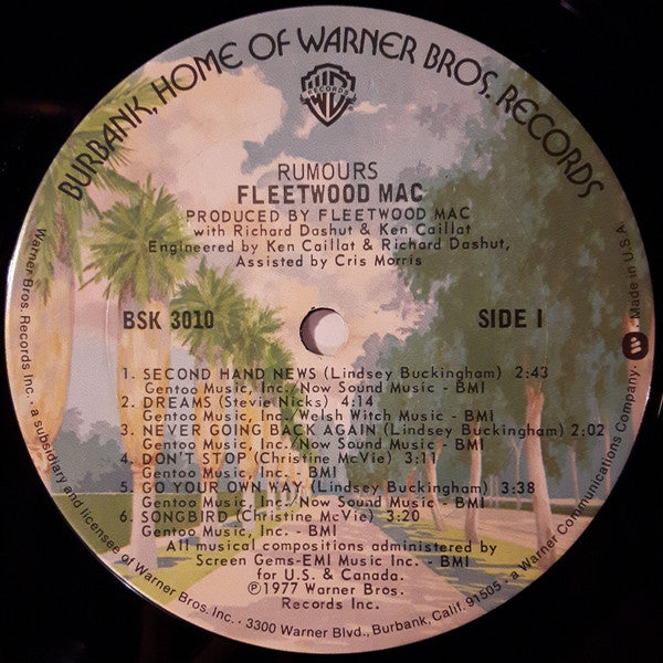 Fleetwood Mac : Rumours (LP, Album, Ter)