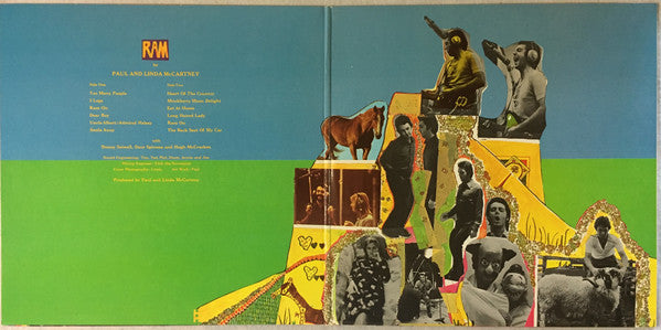 Paul And Linda McCartney* : Ram (LP, Album, RE, Ter)