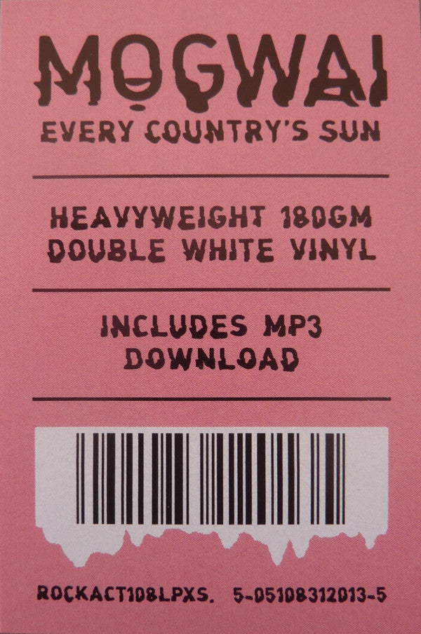 Mogwai : Every Country's Sun (2xLP, Album, Ltd, Whi)