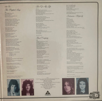 Queen : A Night At The Opera (LP, Album, SP )