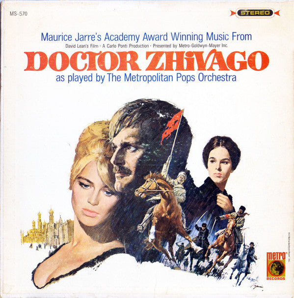 The Metropolitan POPS Orchestra : Doctor Zhivago (LP)