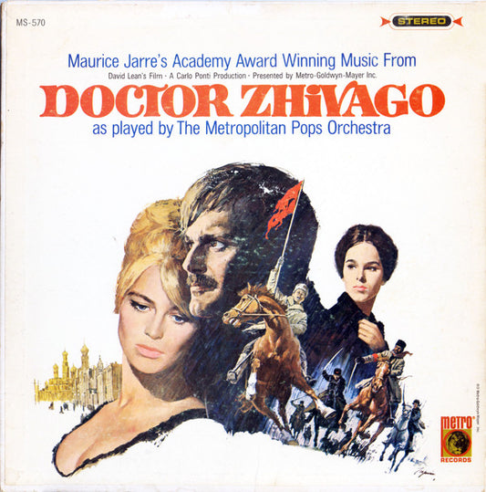 The Metropolitan POPS Orchestra : Doctor Zhivago (LP)