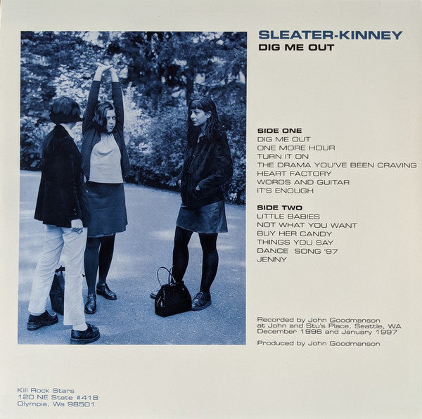 Sleater-Kinney : Dig Me Out (LP, Album, RP)