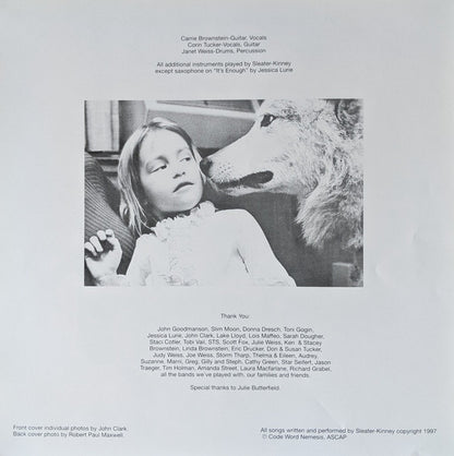 Sleater-Kinney : Dig Me Out (LP, Album, RP)