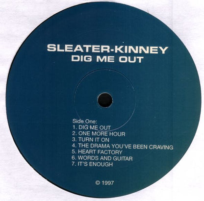 Sleater-Kinney : Dig Me Out (LP, Album, RP)