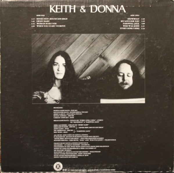 Keith* & Donna* : Keith & Donna (LP, Album)