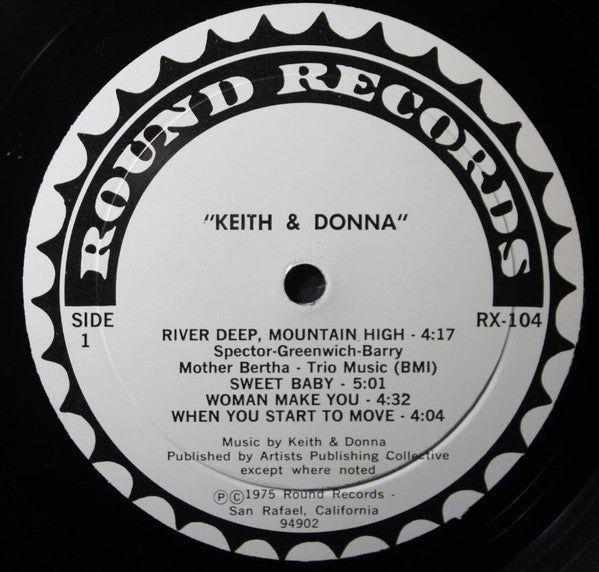 Keith* & Donna* : Keith & Donna (LP, Album)