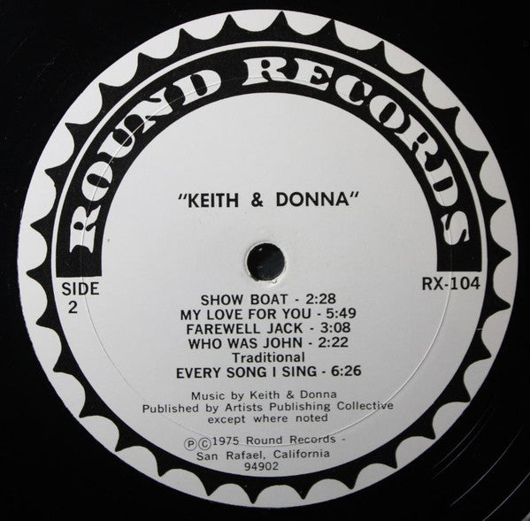 Keith* & Donna* : Keith & Donna (LP, Album)