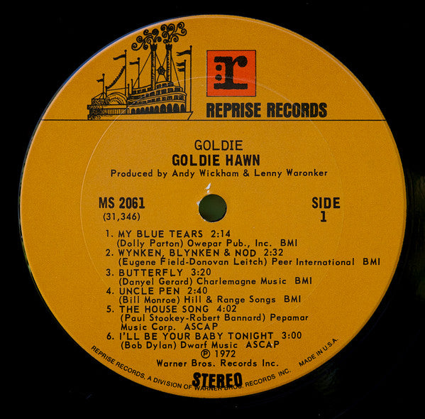 Goldie Hawn : Goldie (LP, Album, Ter)