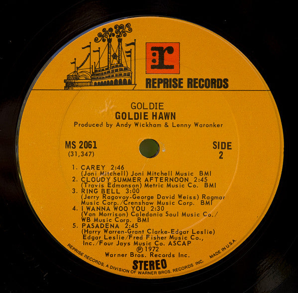 Goldie Hawn : Goldie (LP, Album, Ter)