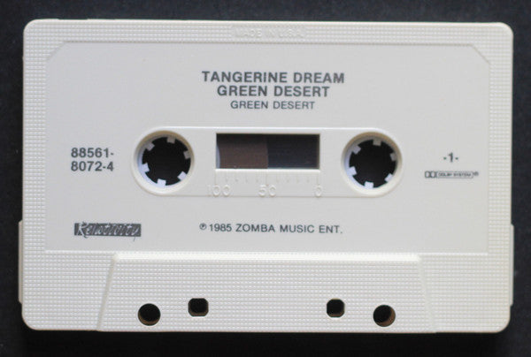 Tangerine Dream : Green Desert (Cass, Album)