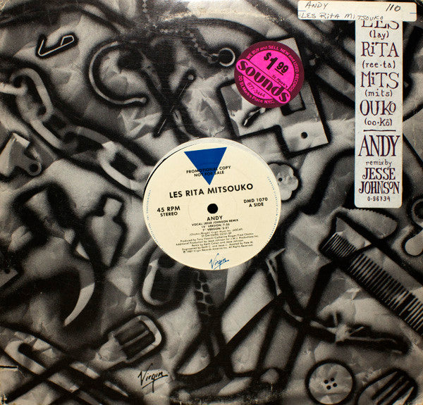 Les Rita Mitsouko : Andy (12", Promo, SRC)