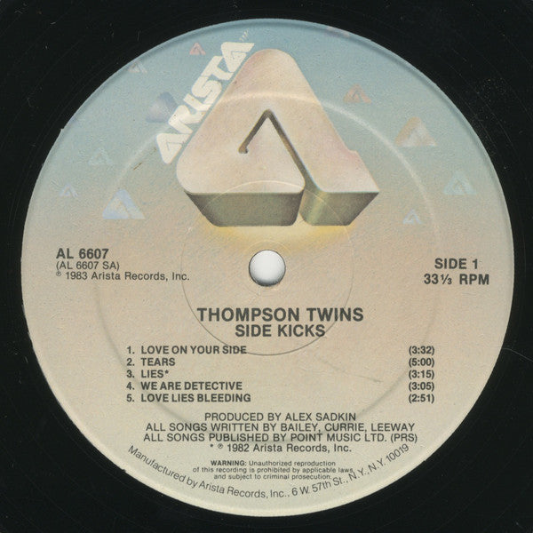 Thompson Twins : Side Kicks (LP, Album)