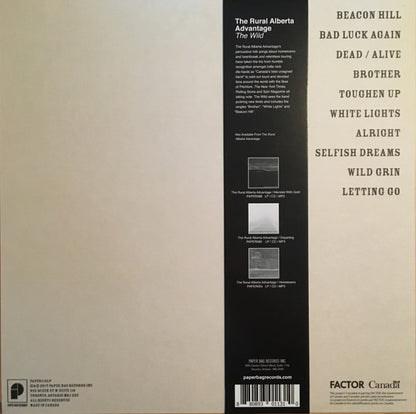 The Rural Alberta Advantage : The Wild (LP, Album, Ltd, Fro)