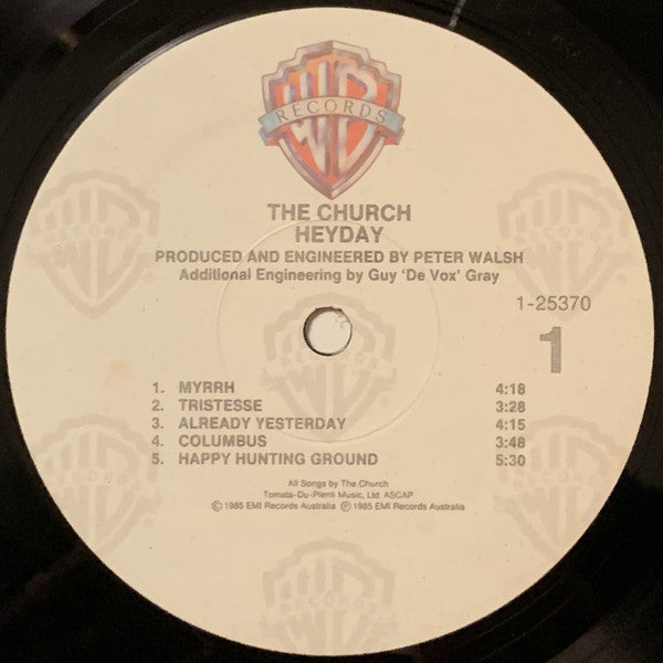 The Church : Heyday (LP, Album, Spe)