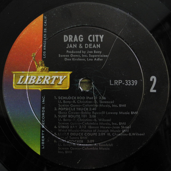 Jan & Dean : Drag City (LP, Album, Mono, Ind)