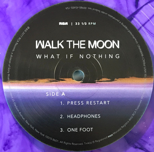 Walk The Moon (2) : What If Nothing (LP, Pur + LP, Opa + Album)