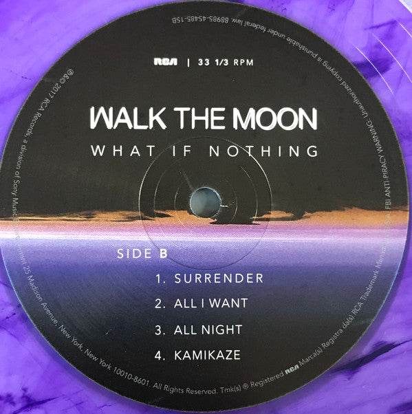 Walk The Moon (2) : What If Nothing (LP, Pur + LP, Opa + Album)