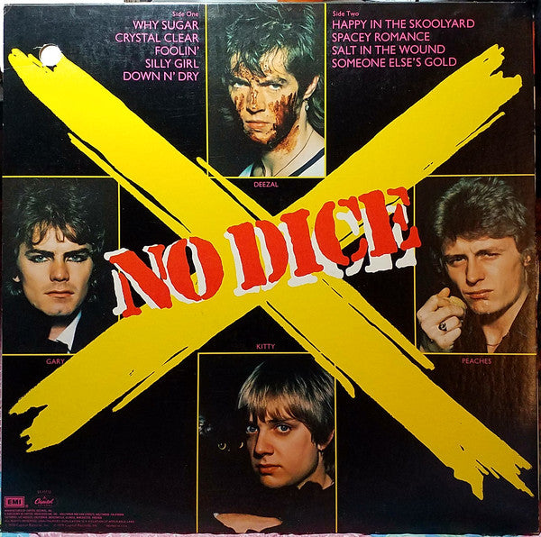 No Dice : No Dice (LP, Album, Win)