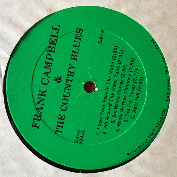Frank Campbell & The Country Blues : Frank Campbell & The Country Blues (LP, Album)