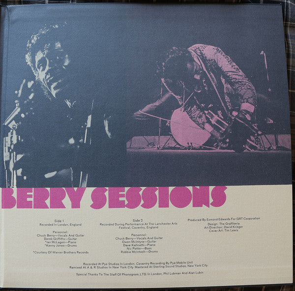 Chuck Berry : The London Chuck Berry Sessions (LP, Album, RSD, Ltd, Num, RM, 180)