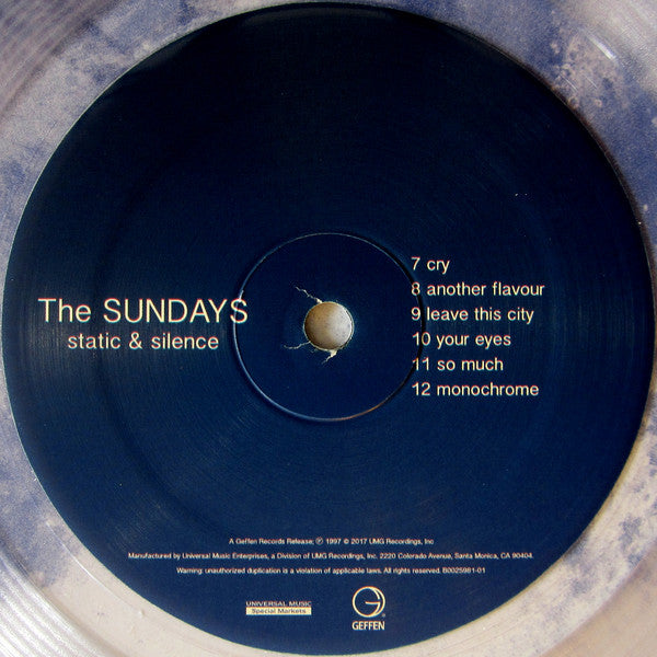 The Sundays : Static & Silence (LP, Album, RSD, Ltd, RE, Cle)